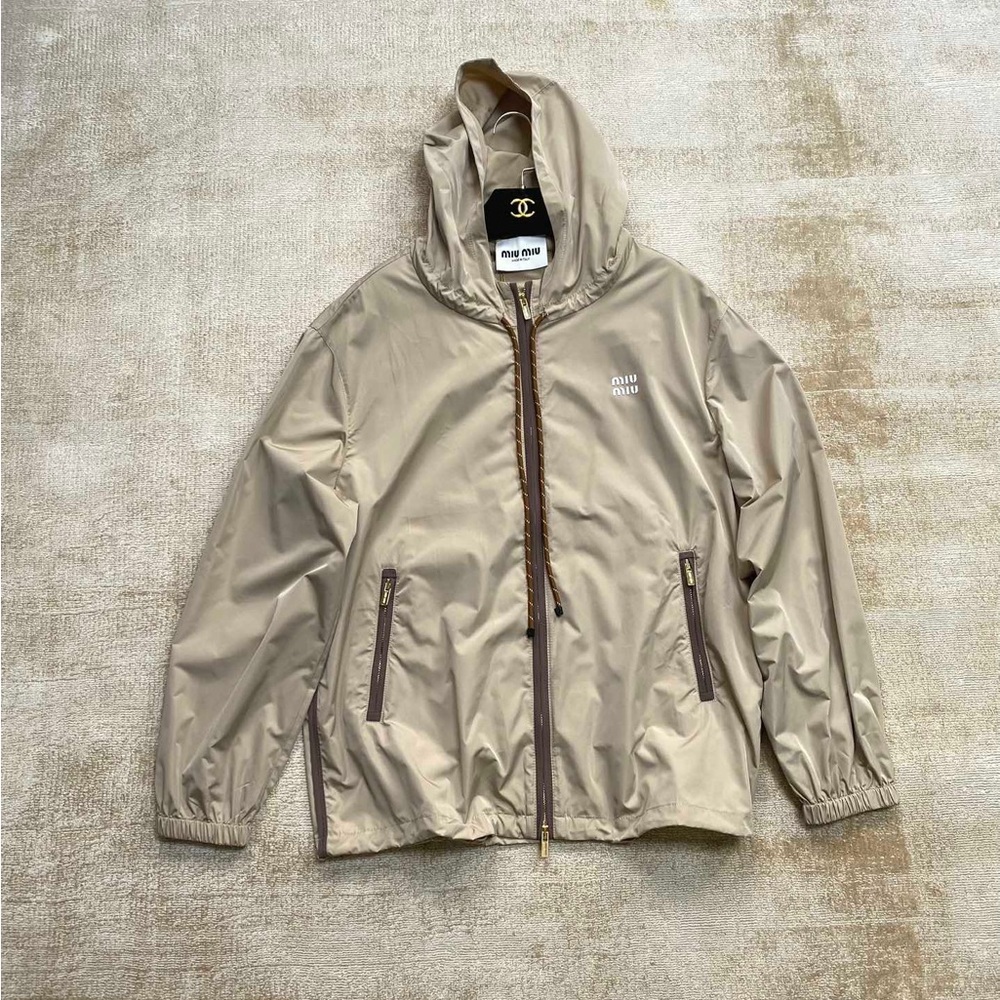 Miu Miu Early Autumn Sun Protection Jacket — "Rope Grey" Edition